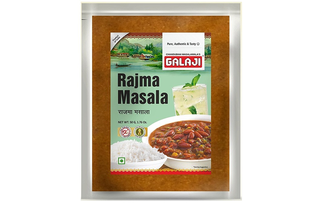 Galaji Rajma Masala    Pack  50 grams